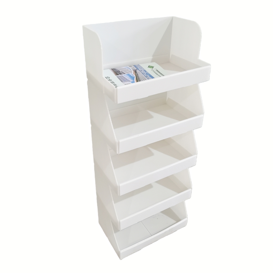 Hollow Board Display Rack-Magzine shelf