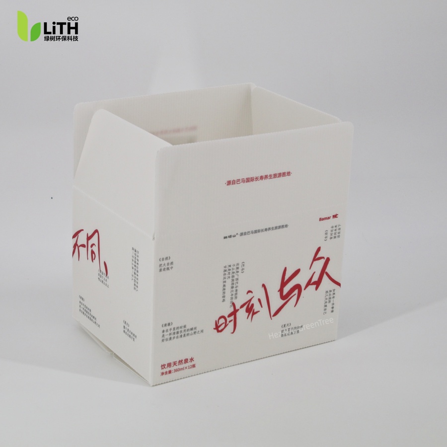 Mineral water packaging box