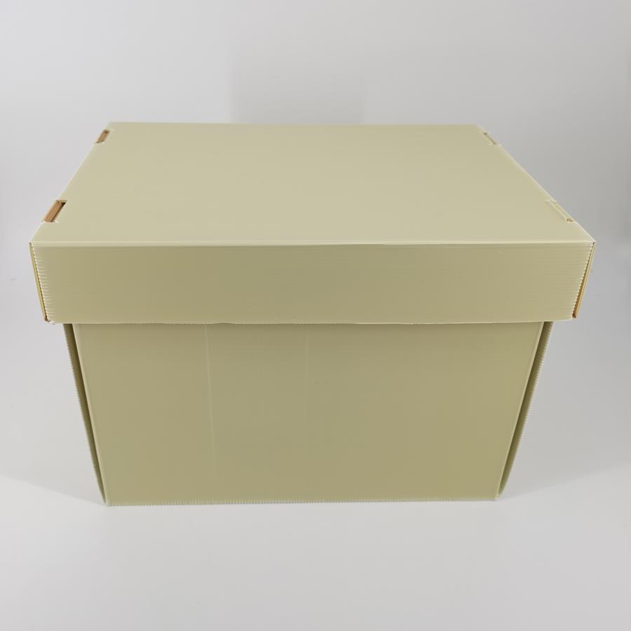 Waterproof Foldable Document Organizer Sturdy MFPP Plastic Filing Box