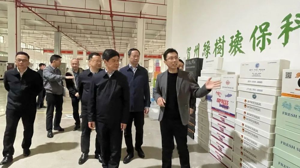 国家市场监管总局调研组莅临贺州绿树环保科技有限公司考察调研